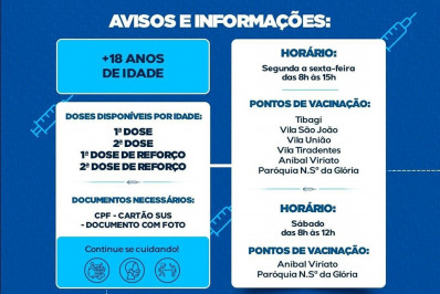 Confira os pontos de vacinação contra a covid-19 em São João de Meriti