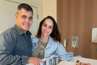 Após sete meses internada, filha de Juliano Cazarré recebe alta hospitalar