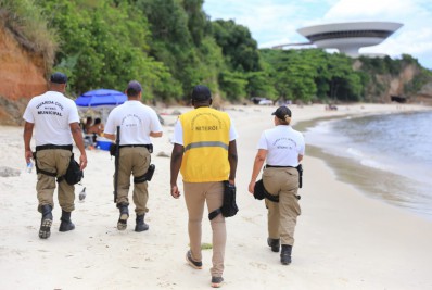 Mais um final de semana de fiscalização da Prefeitura nas praias