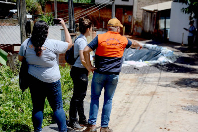 DRM faz vistoria emergencial em vários pontos do Siderlândia