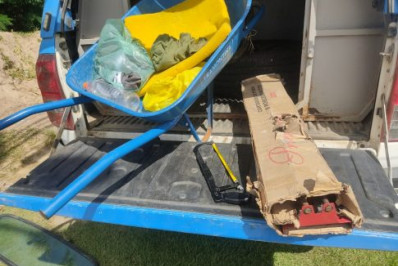 Após furtar materiais em sítio, homem é preso em São Pedro da Aldeia