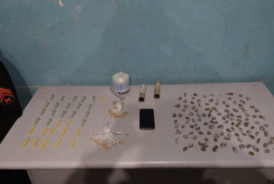 PM detém três suspeitos de tráfico no bairro Água Limpa