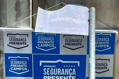 Homem é preso por furtar placa de identificação de rua em Campos