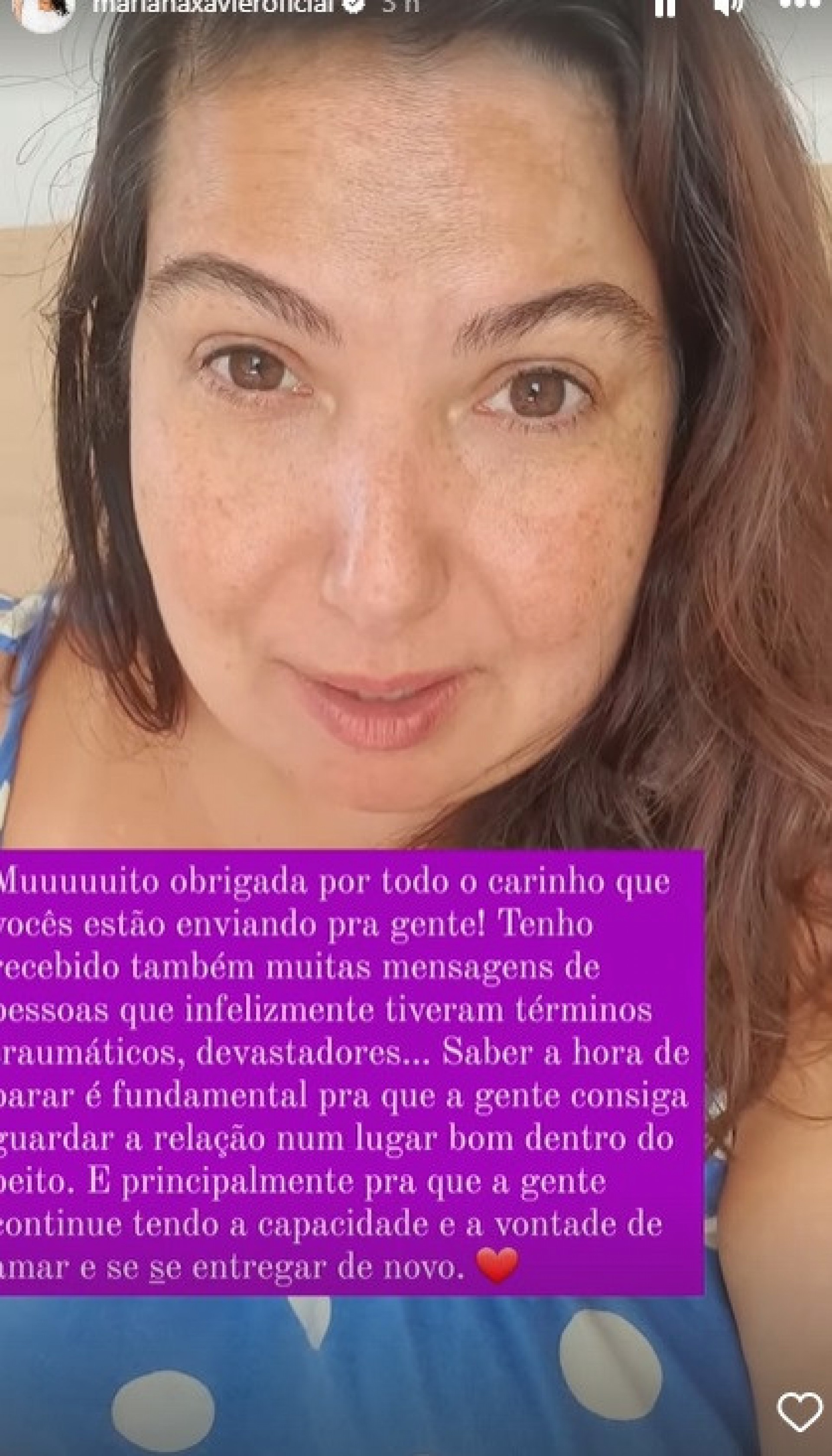 Mariana Xavier agradece o carinho dos fãs  - Reprodução do Instagram