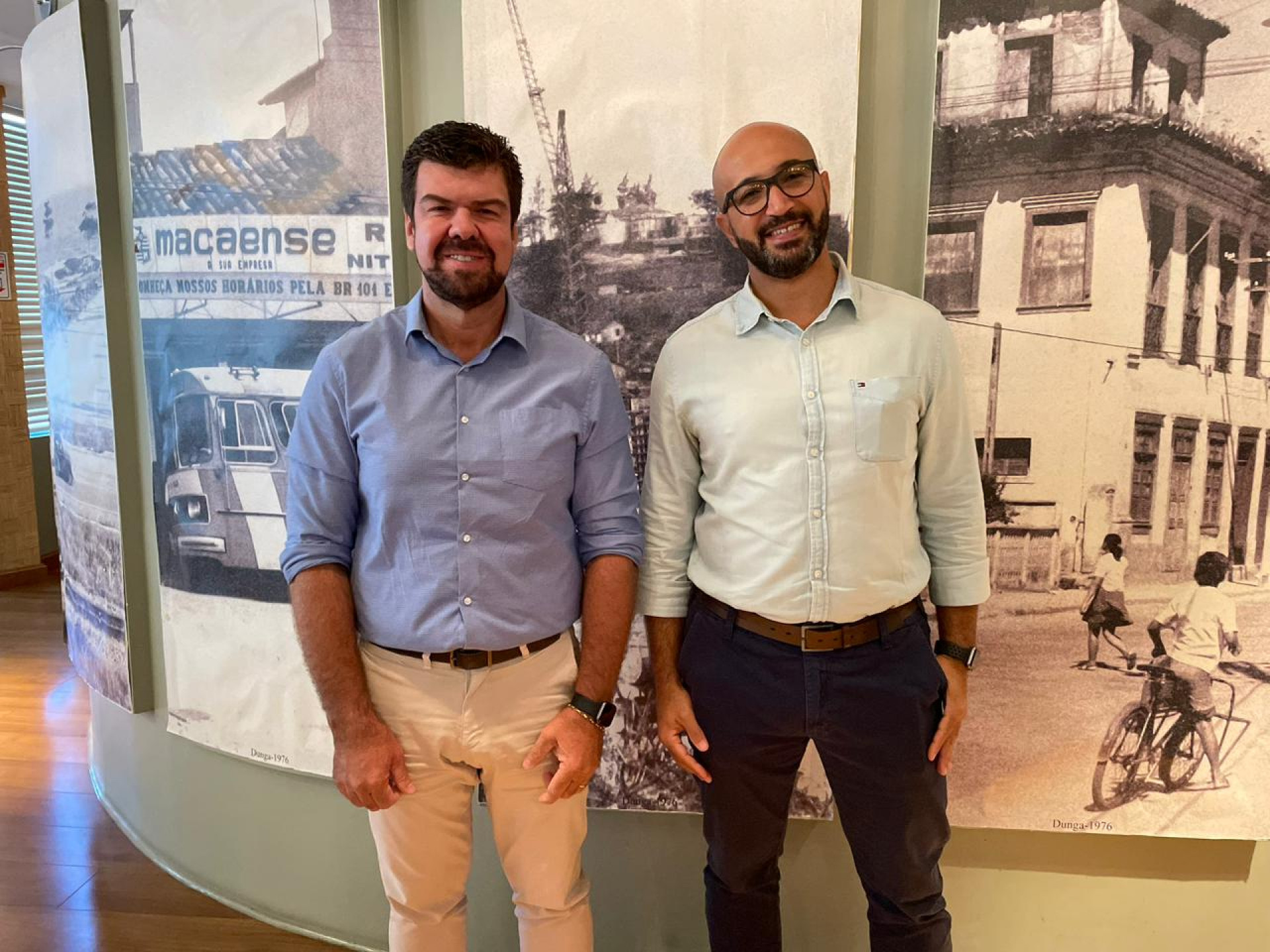 O encontro do prefeito de Maca&eacute;, Welberth Rezende, com o Gerente Geral da UN-BC,  Wlisses Menezes, destacou a revitaliza&ccedil;&atilde;o dos campos maduros e o in&iacute;cio da opera&ccedil;&atilde;o de novas unidades na Bacia de Campos - Divulga&ccedil;&atilde;o 