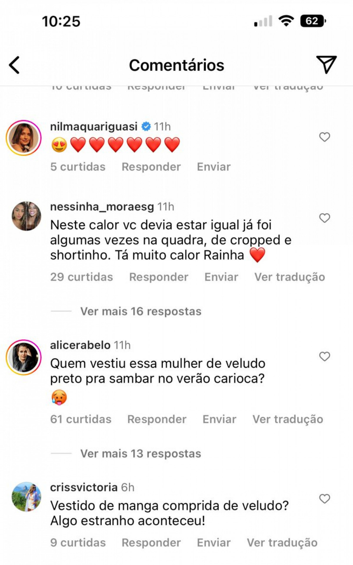 Coment&aacute;rios de internautas