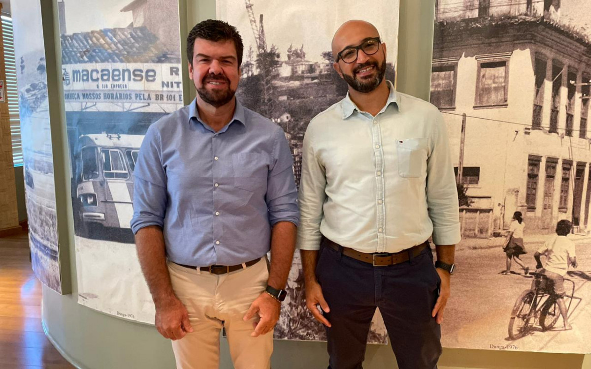 O encontro do prefeito de Maca&eacute;, Welberth Rezende, com o Gerente Geral da UN-BC,  Wlisses Menezes, destacou a revitaliza&ccedil;&atilde;o dos campos maduros e o in&iacute;cio da opera&ccedil;&atilde;o de novas unidades na Bacia de Campos