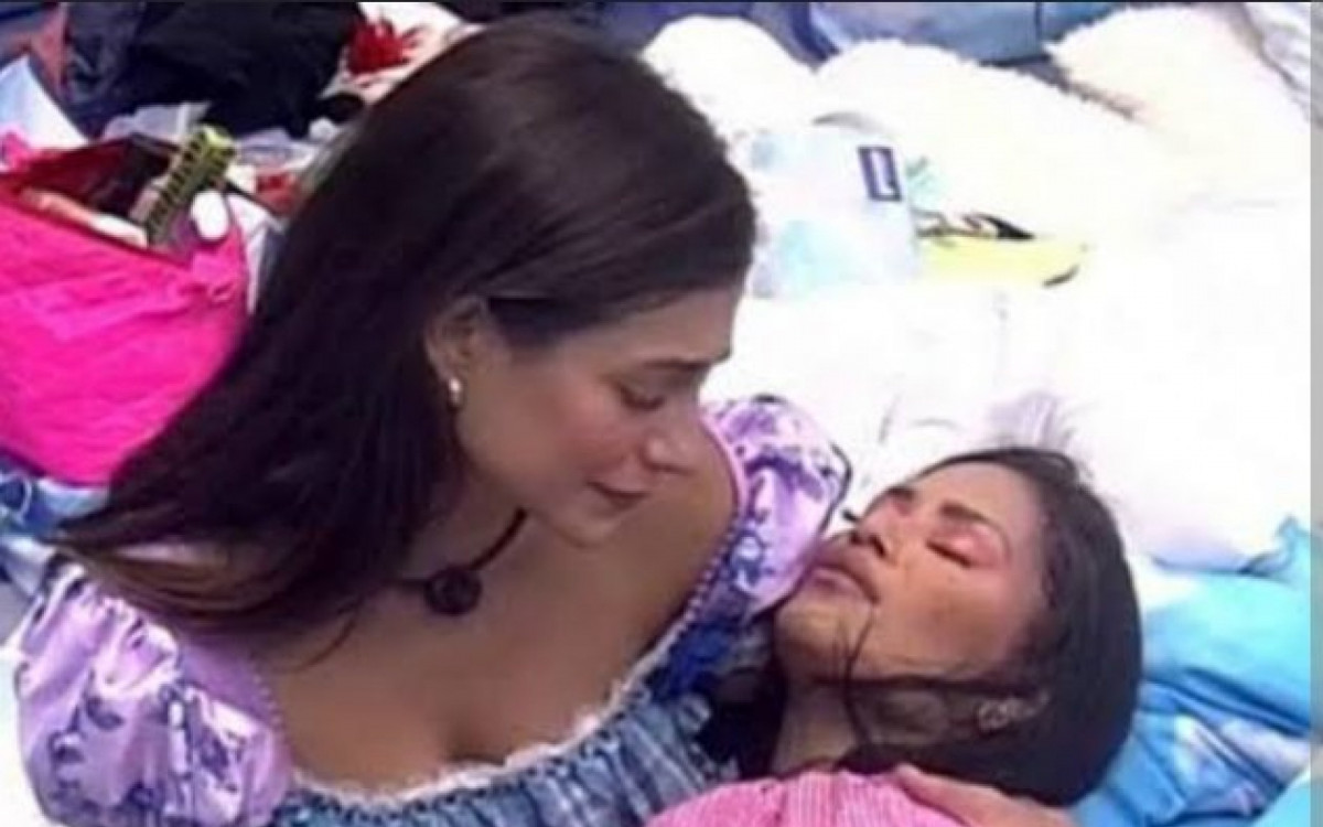 Mari Gonzalez e Flay no 'BBB 20': Vel&oacute;rio da Flay