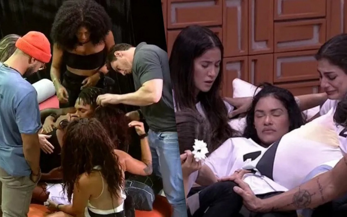 Internautas comparam rea&ccedil;&atilde;o de Paula ap&oacute;s a sa&iacute;da de Gabriel com o 'vel&oacute;rio da Flay', do 'BBB 20'