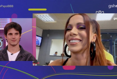 Após sair do 'BBB 23', Gabriel assiste ao vídeo em que Anitta diz que o conhece 'muito por alto'
