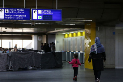 Cerca de 30 afegãos estão acampados no Aeroporto de Guarulhos