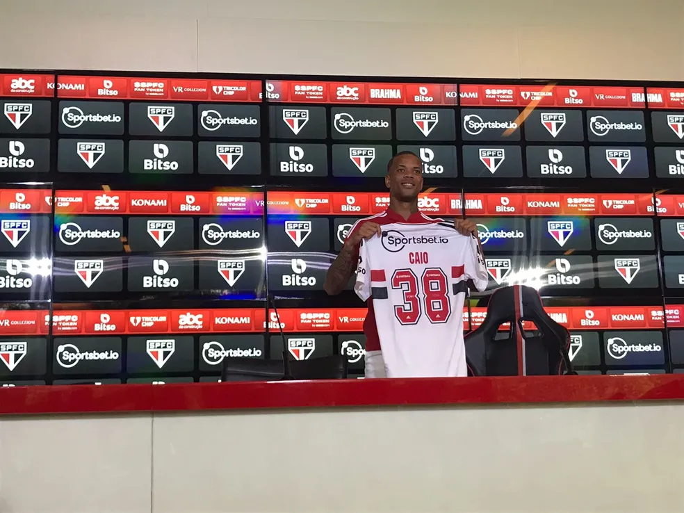 Caio Paulista em apresentação pelo São Paulo - Eduardo Rodrigues