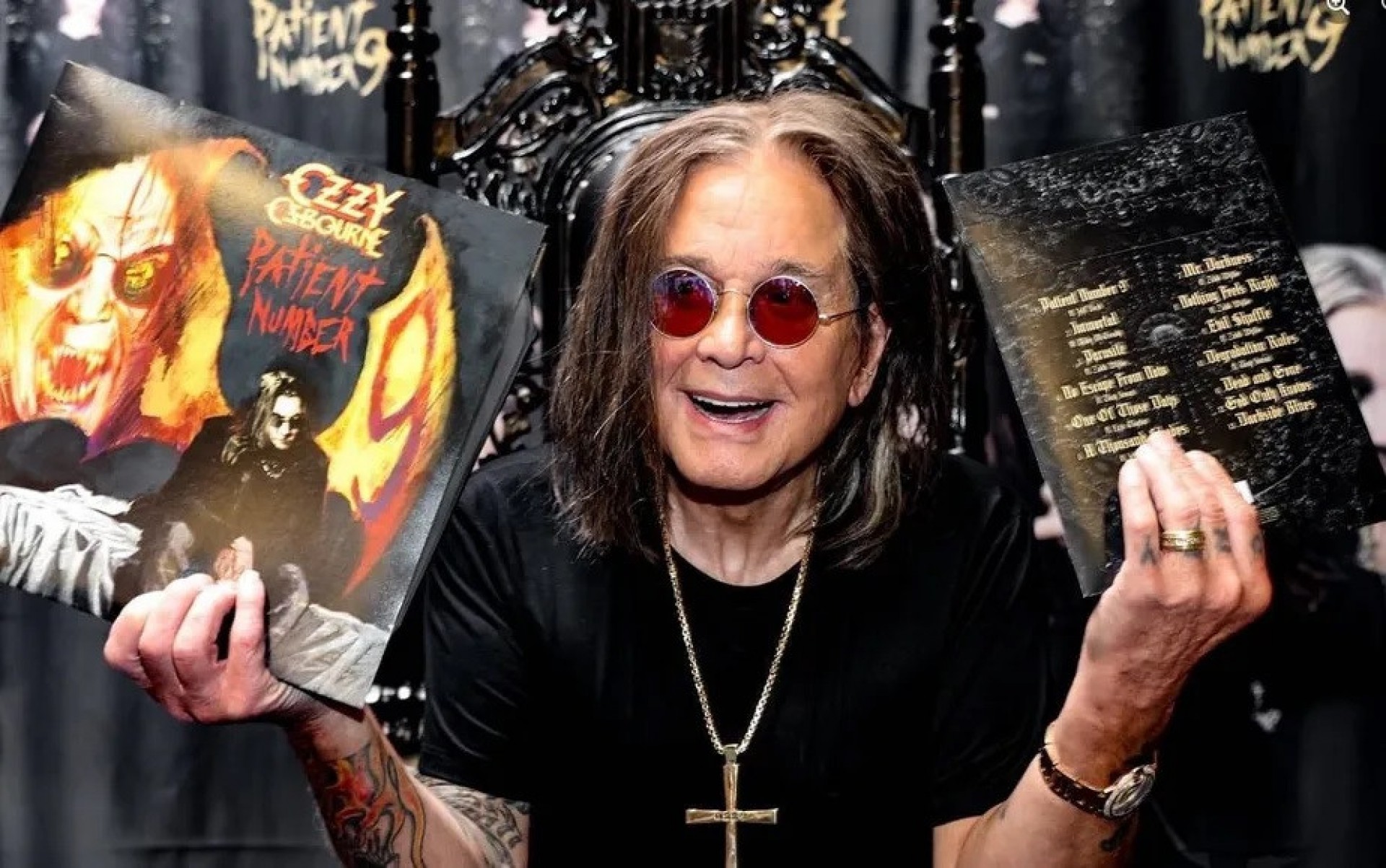 Ozzy Osbourne cancela shows e fala sobre estado de saúde na web - Reprodução / Instagram