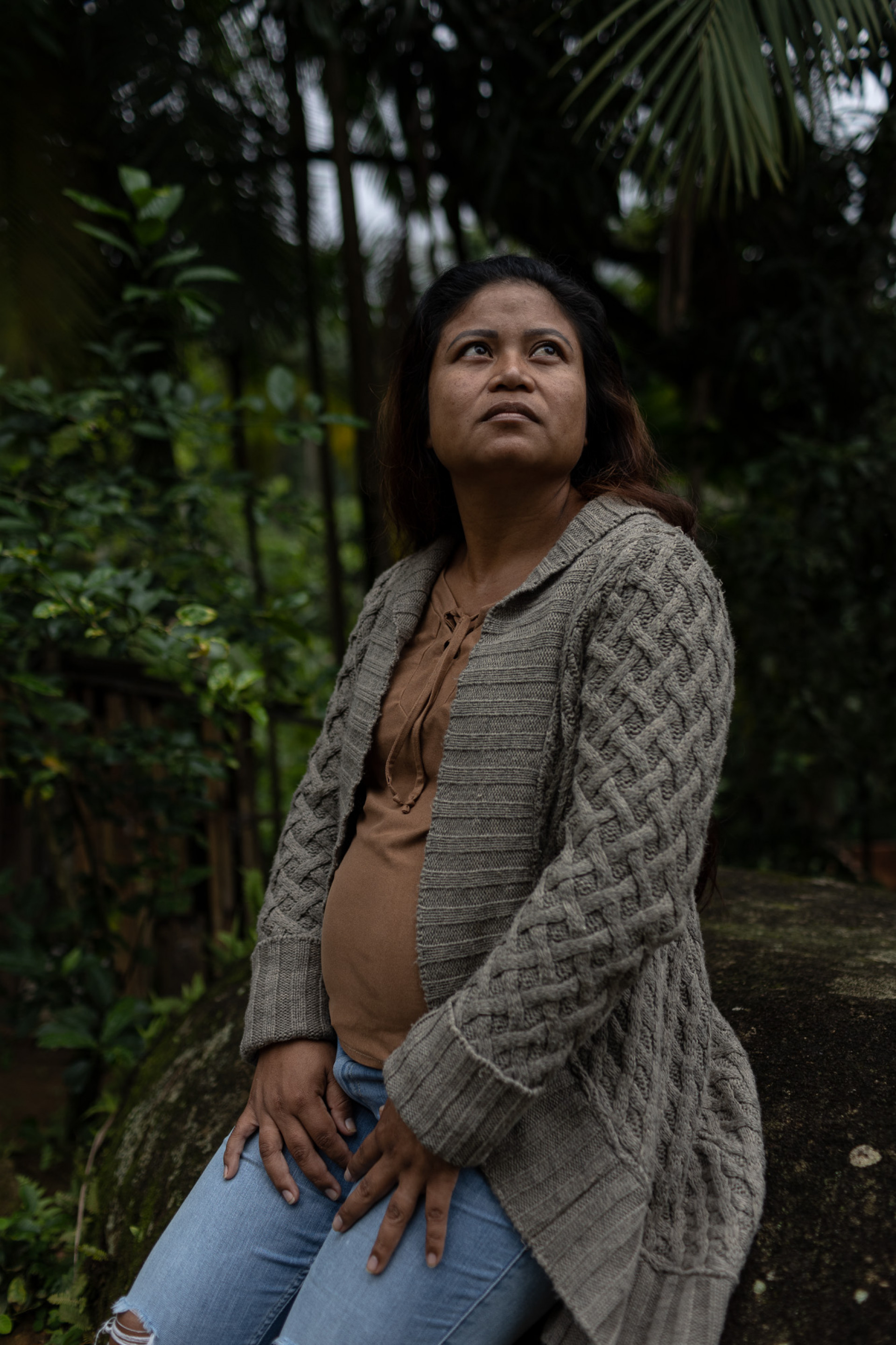Aldeia Rio Pequeno. Na foto, a vice-cacique Neusa Kunh&atilde; Takua