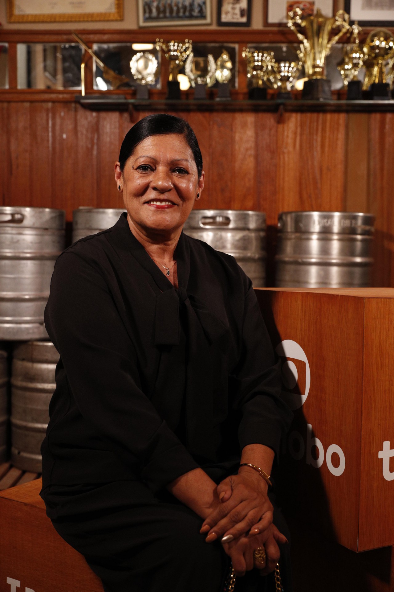 Luci Pereira interpreta a Creusa da novela 'Travessia' - Globo/Fábio Rocha