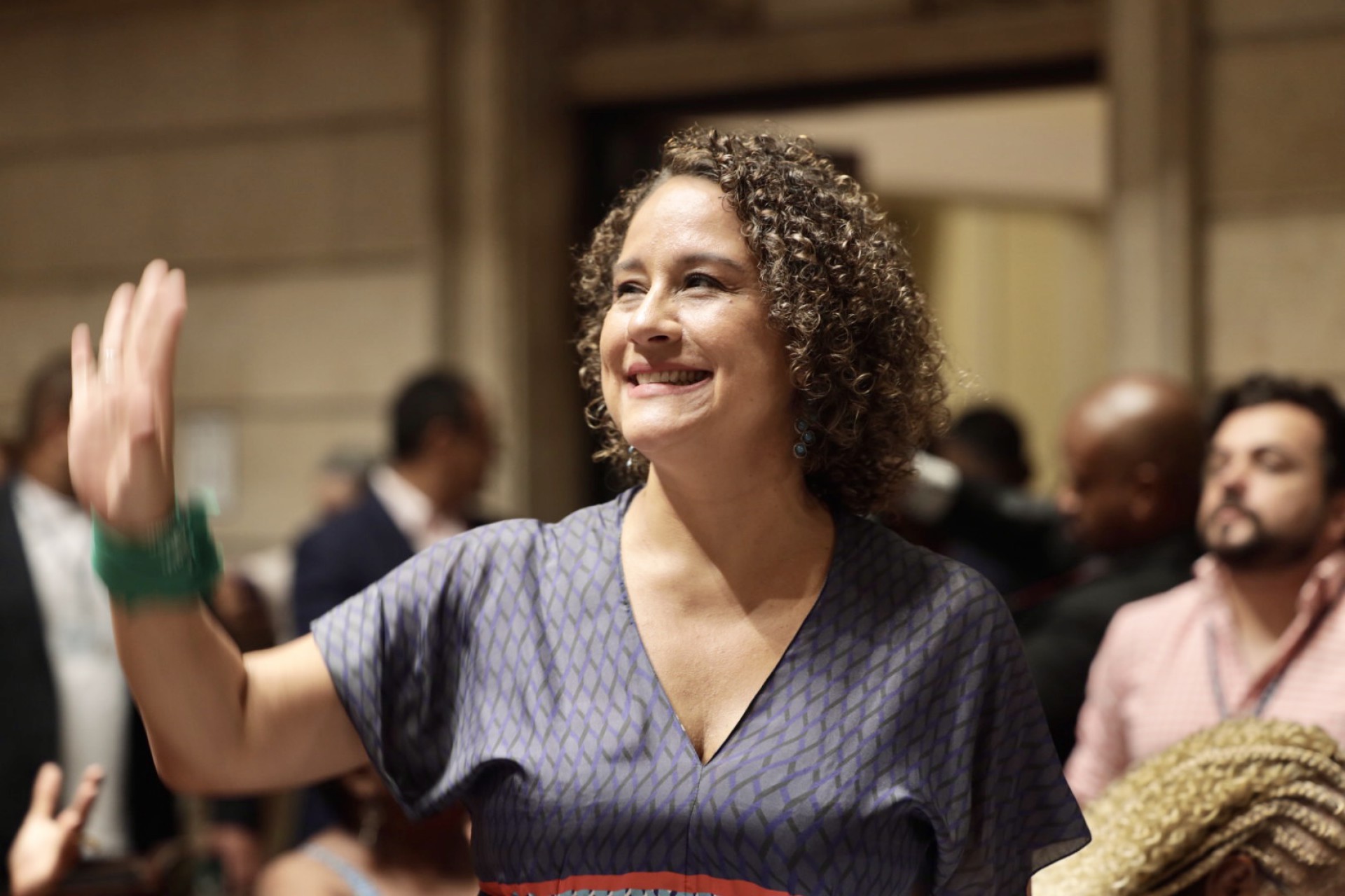 Luciana Boiteux tomou posse como vereadora nesta quinta-feira (2) - Eduardo Barreto / C&acirc;mara Municipal do Rio