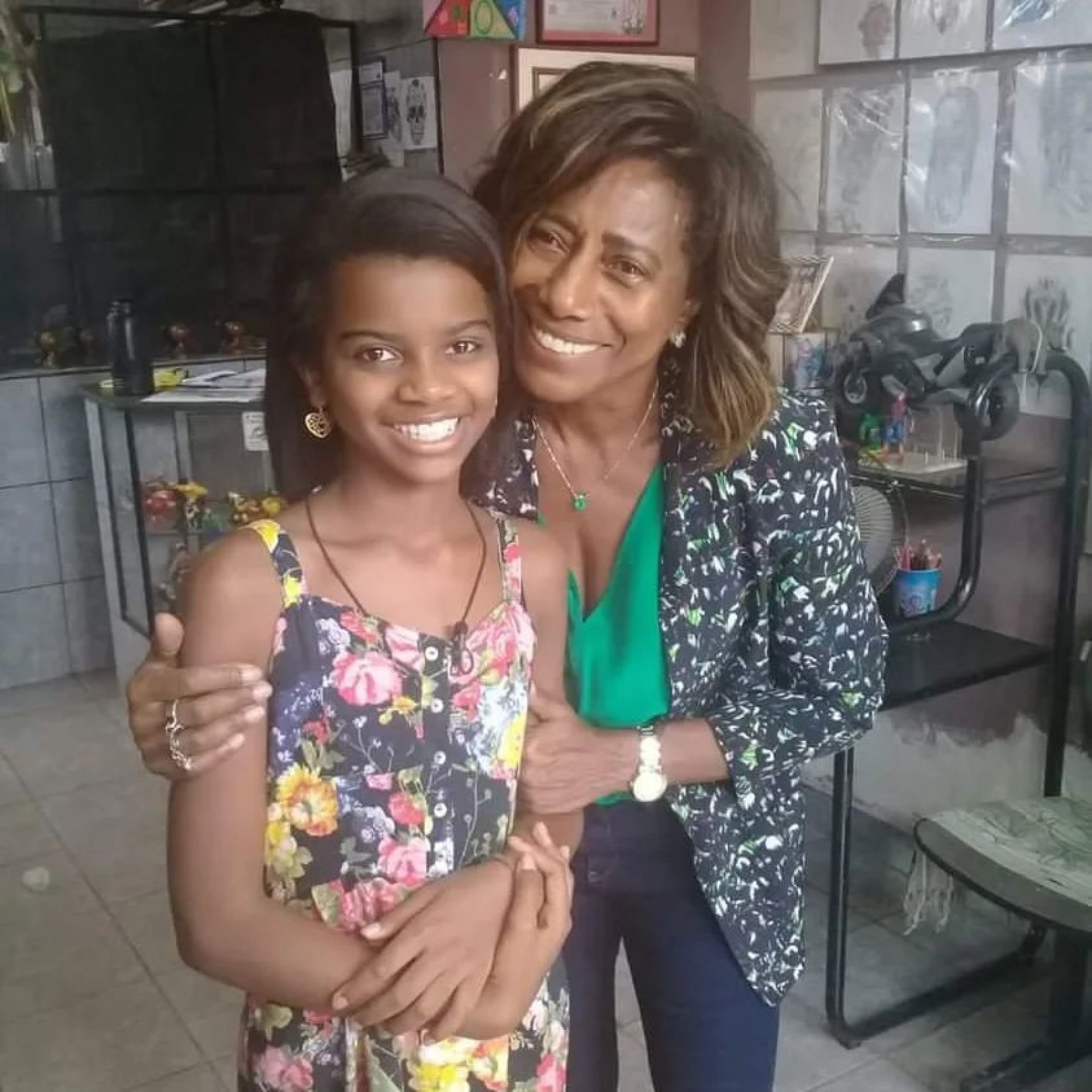 Mirella Archangelo prestou homenagem à jornalista Gloria Maria - Reprodução/Instagram