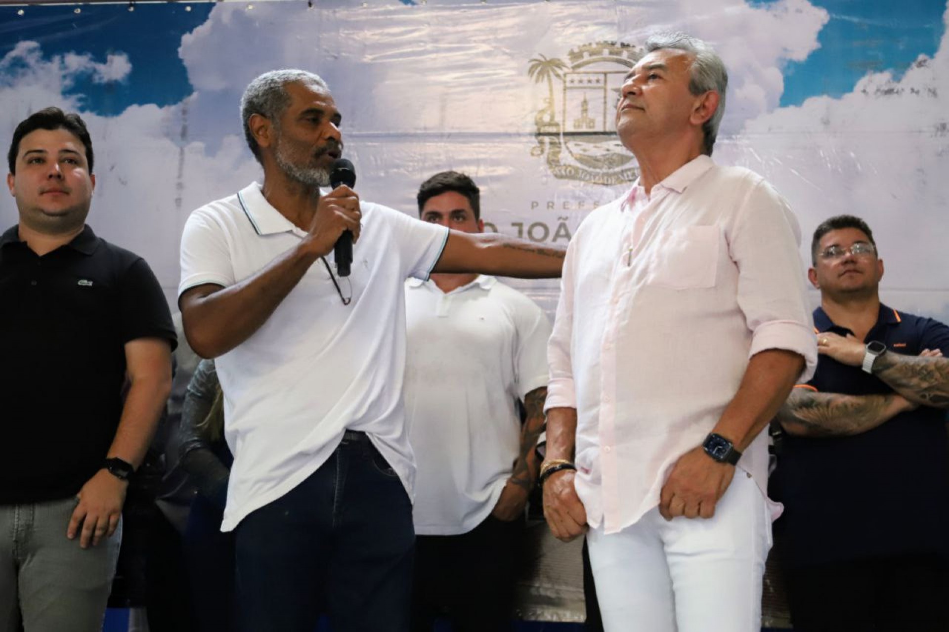 Jansem filho e Dr. Jo&atilde;o  - Edgar Maciel