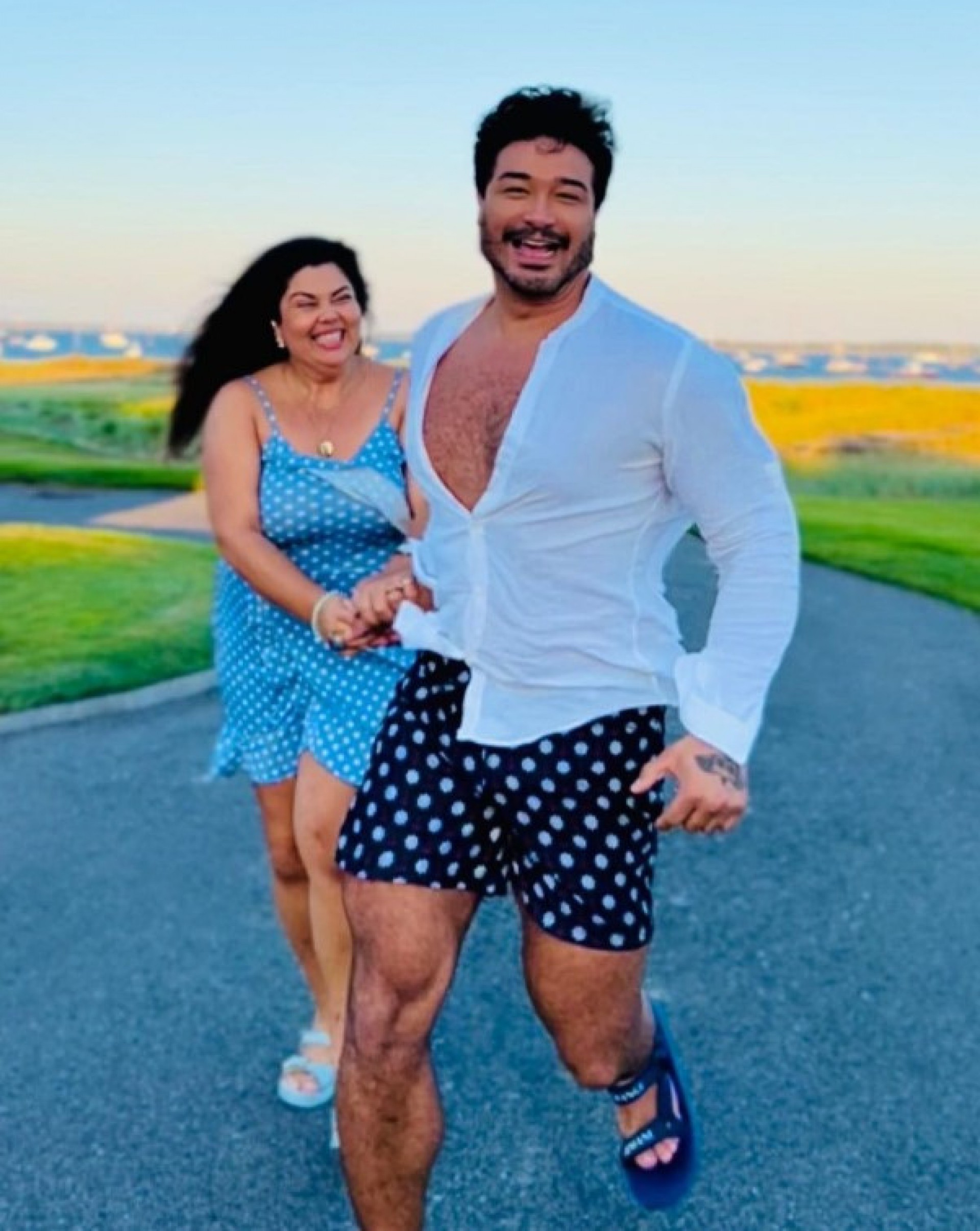 Fabiana Karla e Diogo Mello anunciam o fim do casamento - Reprodução/Instagram