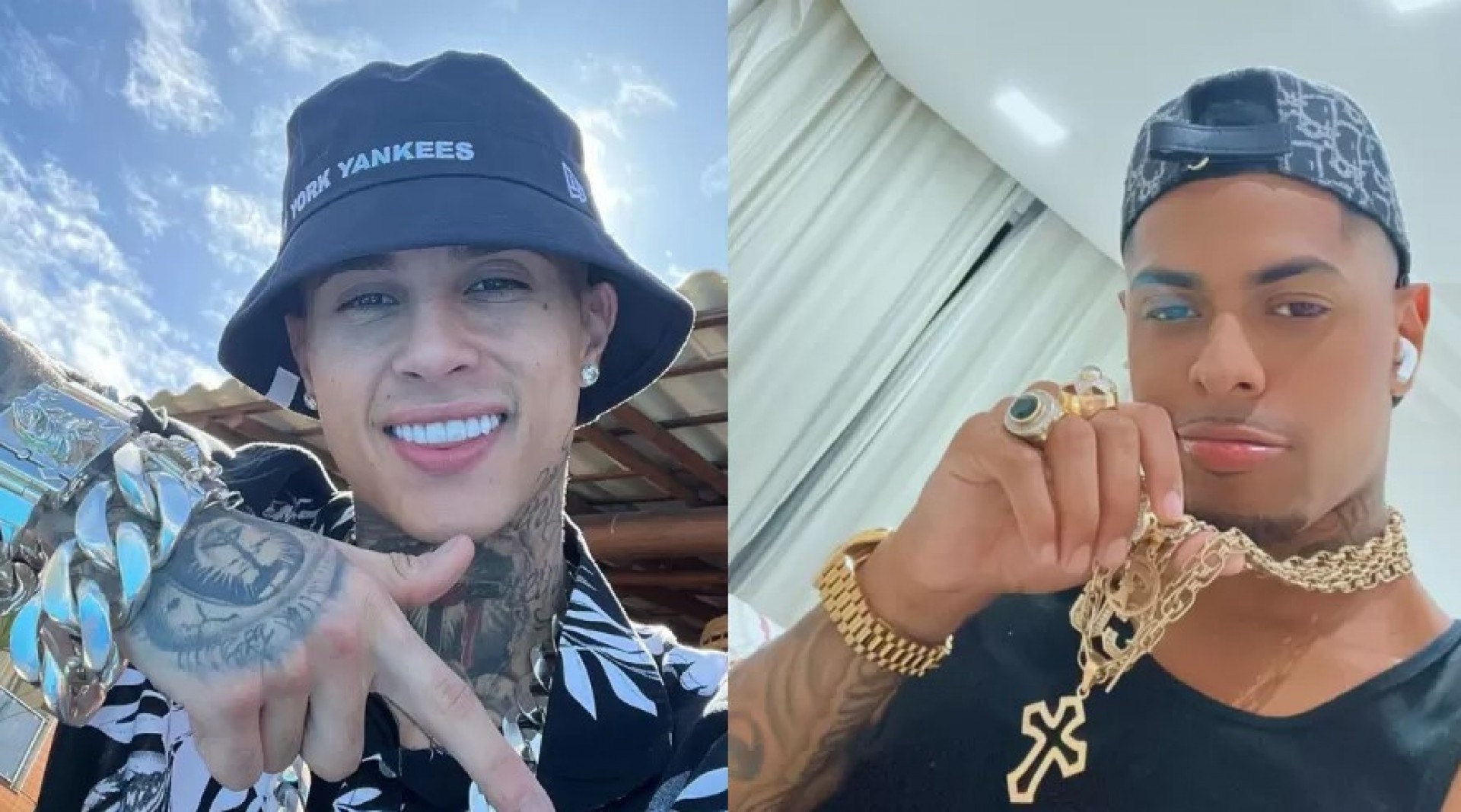 MC Paiva e Biel do Furduncinho se desentenderam por música inspirada em 'Ai, Preto' - Reprodução/Instagram