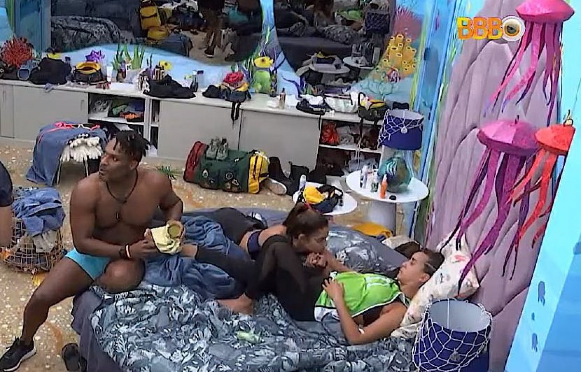 Domitila machucou o pé na prova do líder - Reprodução