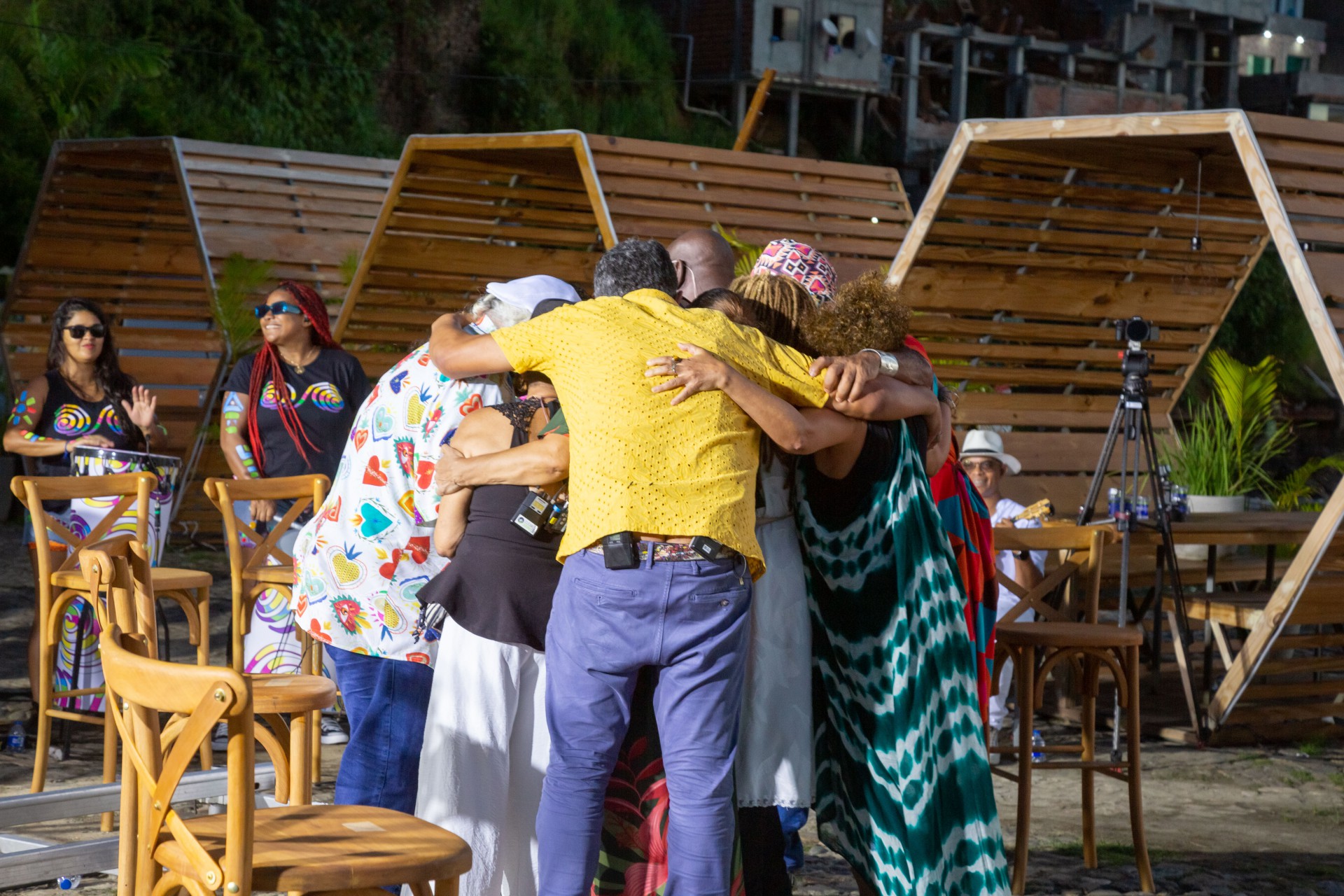 Gravação do programa 'A Roda' - Gilberto Jr / Globo