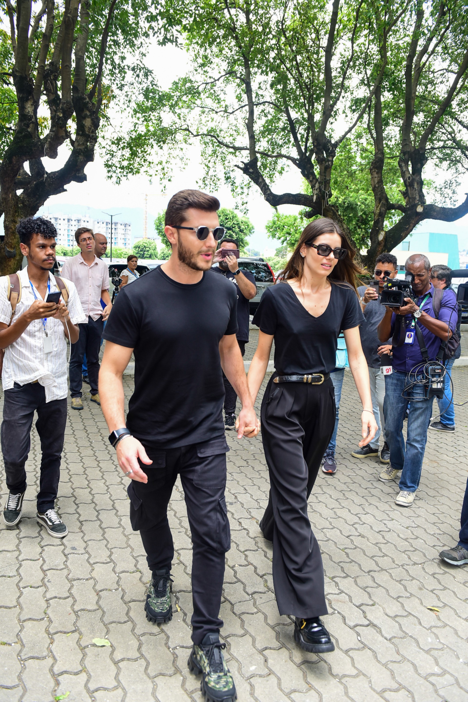 Klebber Toledo e Camila Queiroz  - Ag. News