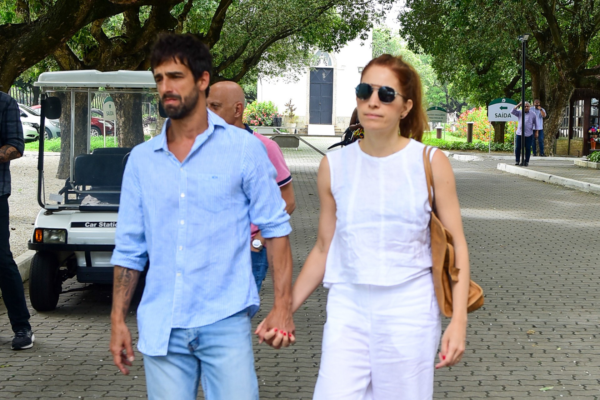 Poliana Abritta e o marido, Chico Walcacer - Ag. News