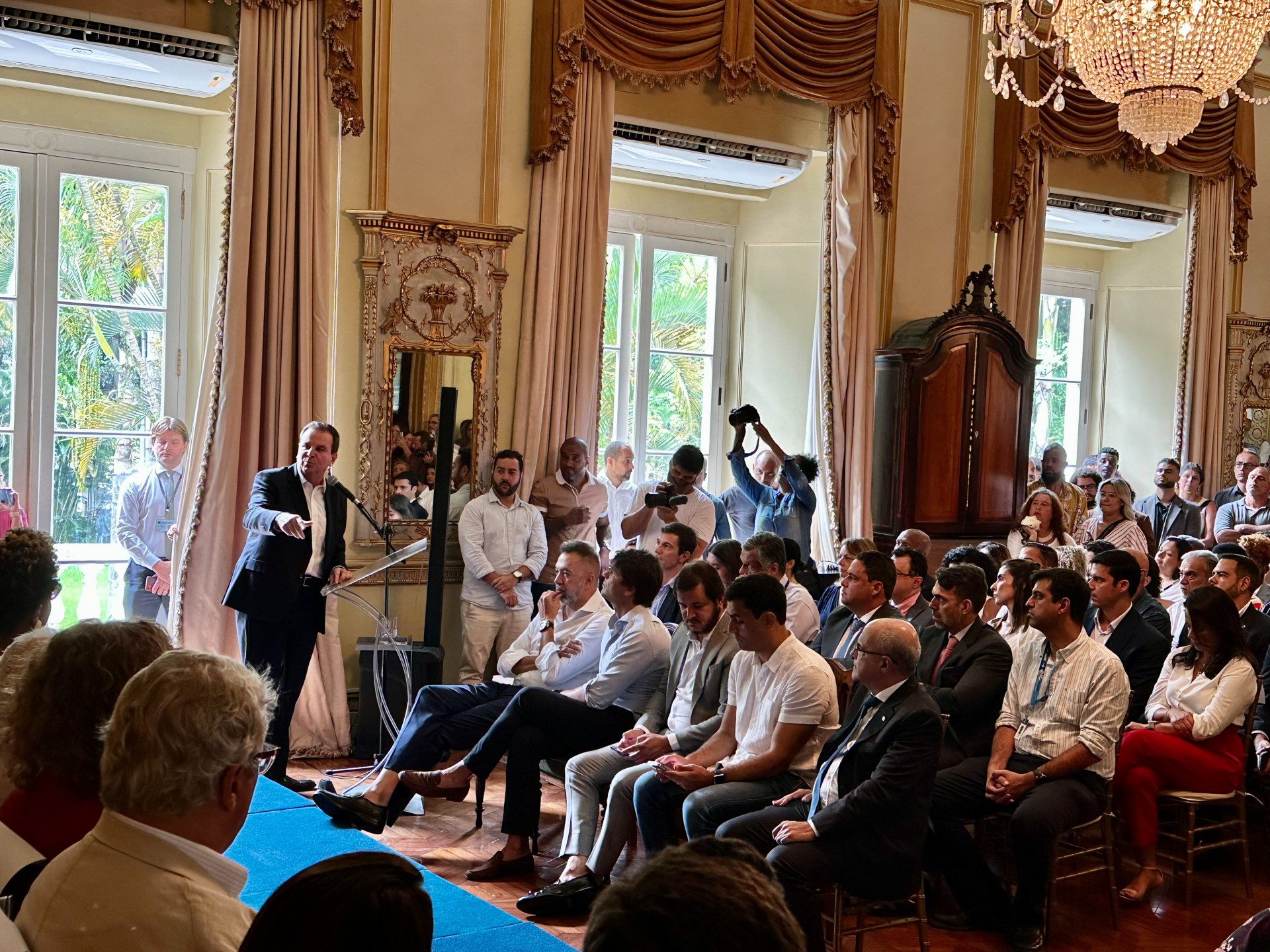 Paes dá posse a novo secretariado em Prefeitura do Rio - Divulgação