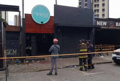 Desabamento de laje de casa noturna em Suzano deixa 5 feridos