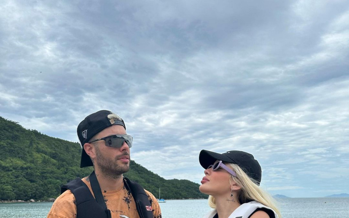 Karoline Lima e Gui Ara&uacute;jo assumem namoro nas redes sociais
