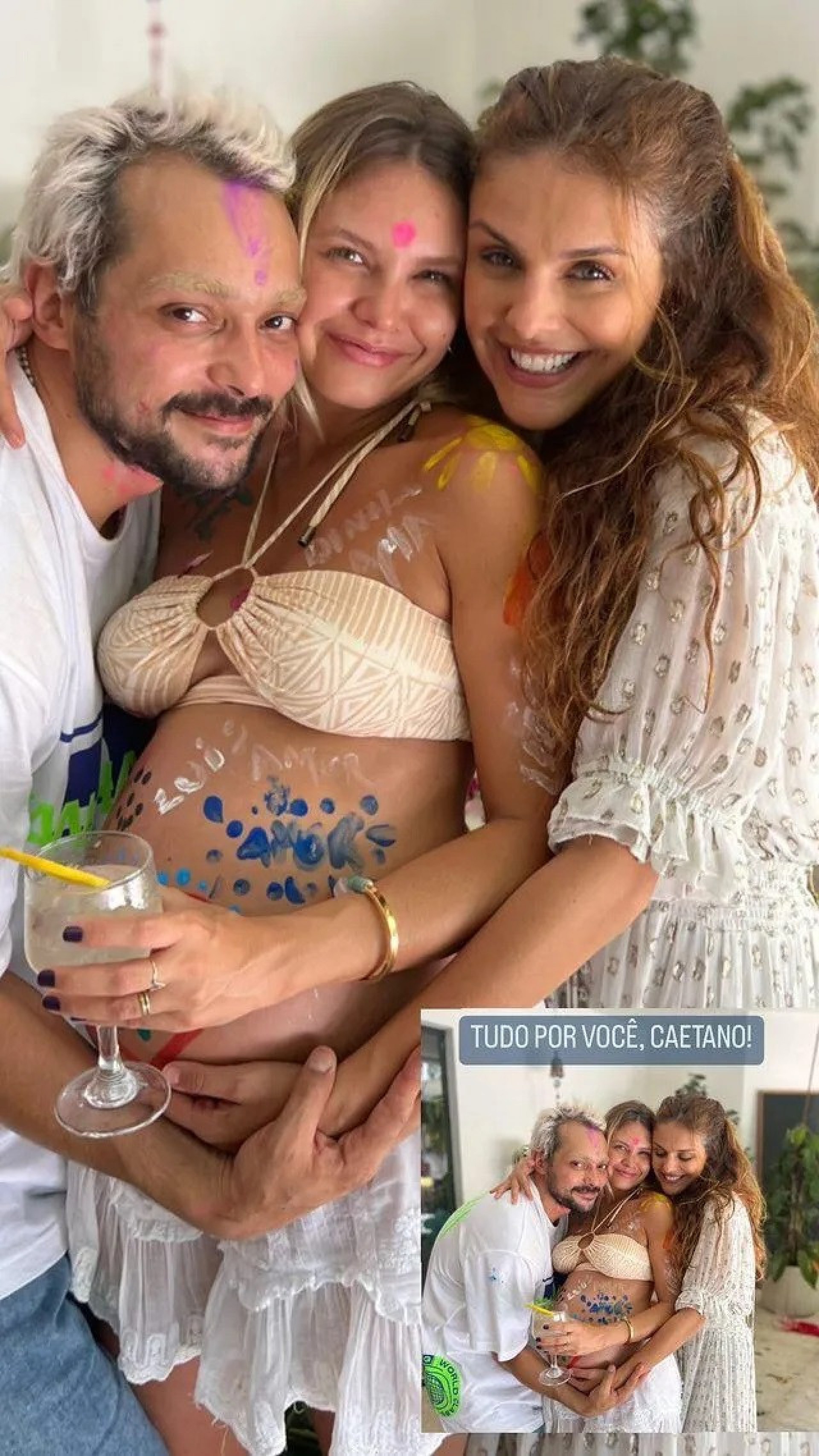 Eduardo Sterblitch, Louise D'Tuani e Paloma Bernardi - Reprodução do Instagram