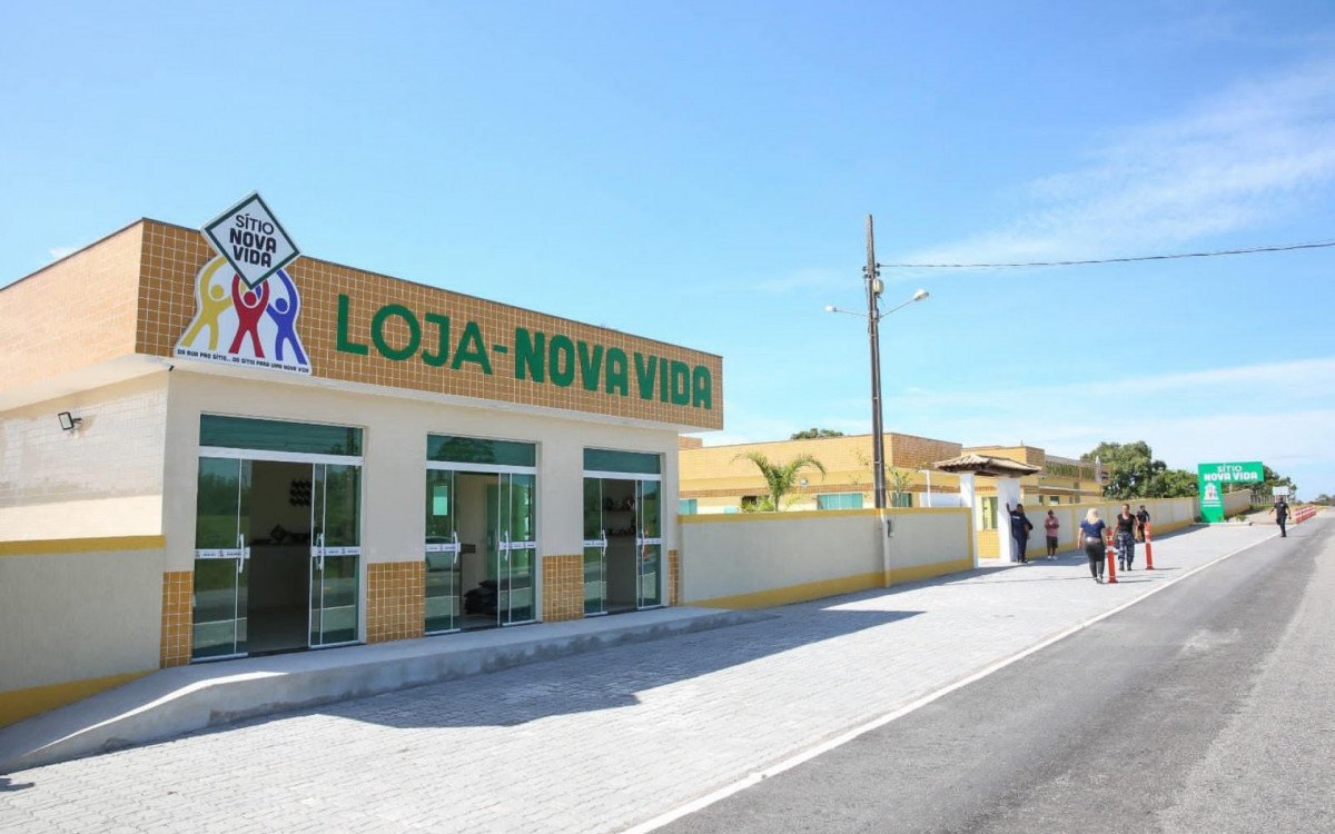 Loja do S&iacute;tio Nova Vida, onde ser&atilde;o comercializados os itens produzidos pelos moradores