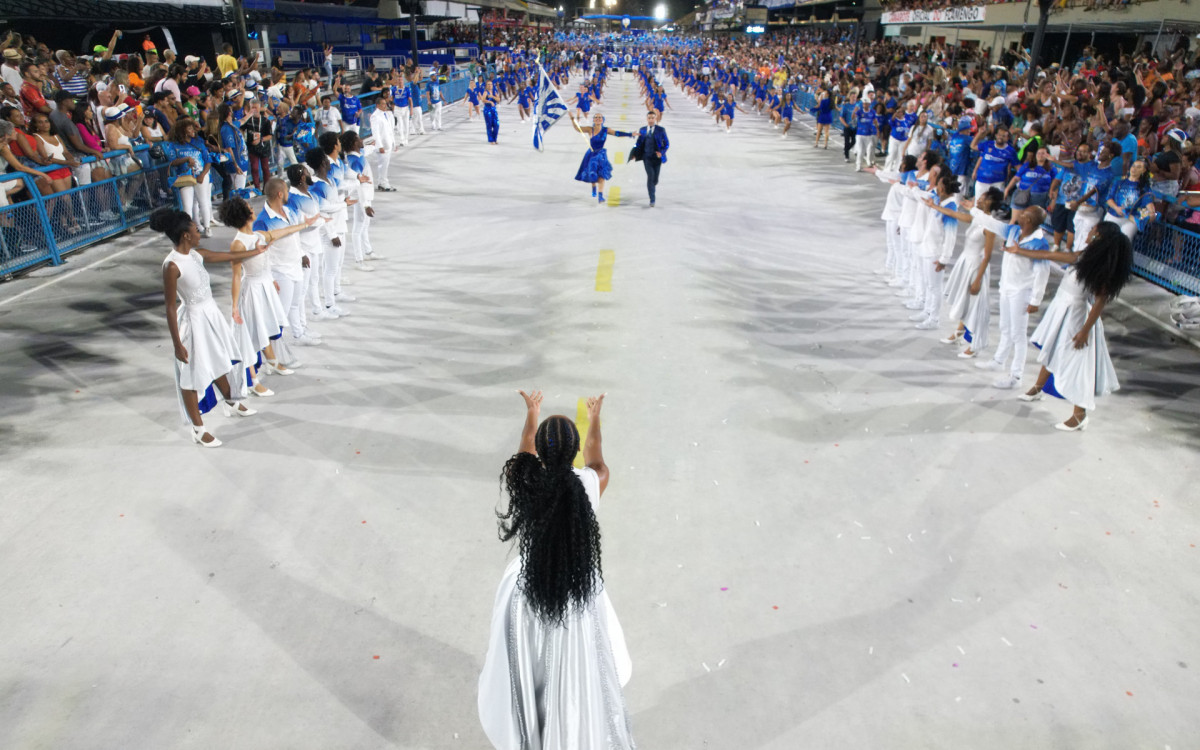 Ensaio técnico da Portela - Diego Mendes