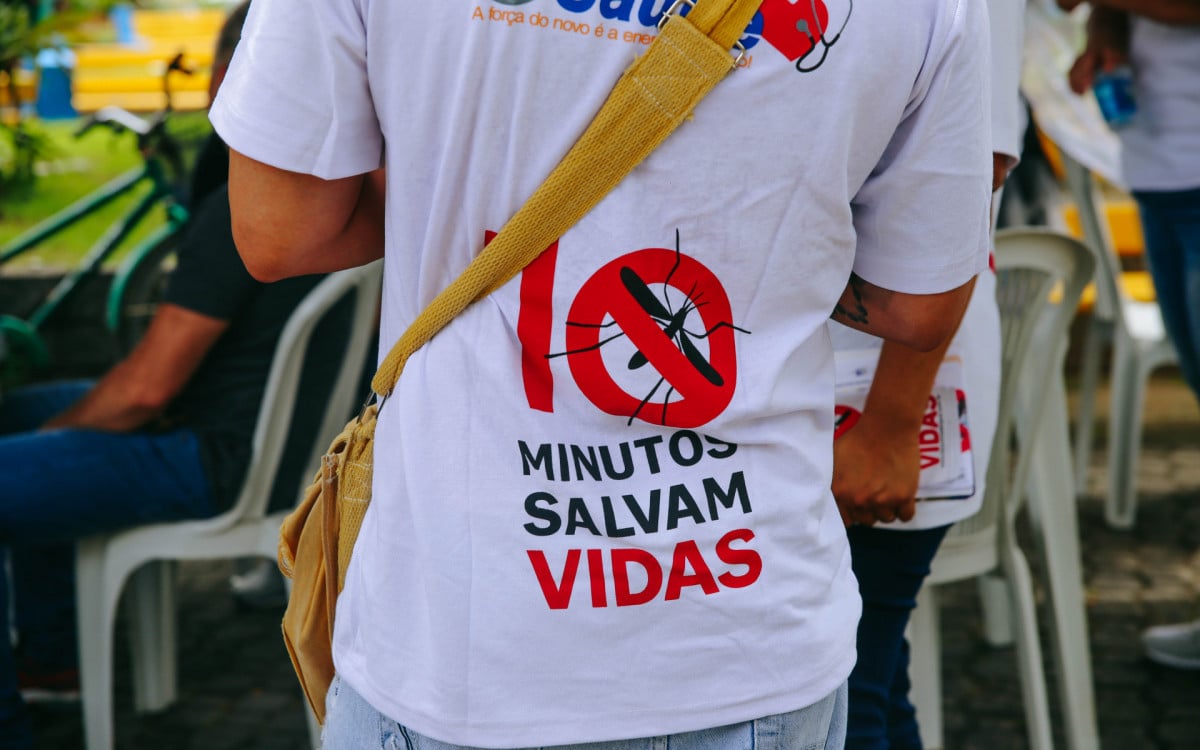 Campanha de combate ao mosquito da dengue em Duque de Caxias - Rômulo Barbosa/Divulgação