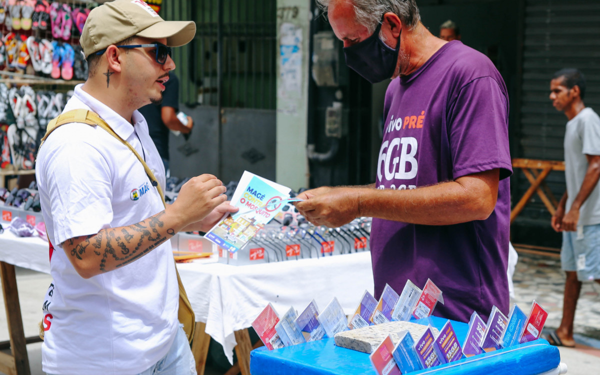 Campanha de combate ao mosquito da dengue em Duque de Caxias - R&ocirc;mulo Barbosa/Divulga&ccedil;&atilde;o