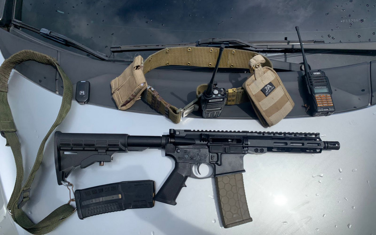 Materiais apreendidos durante operação nesta segunda - Divulgação