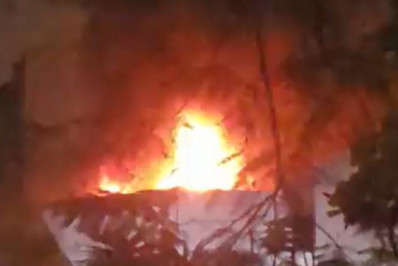 Incêndio atinge terceiro andar de escola no Grajaú, na Zona Norte