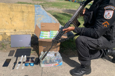 PM recupera carga de eletrônicos avaliada em mais de R$ 2 milhões em Barros Filho