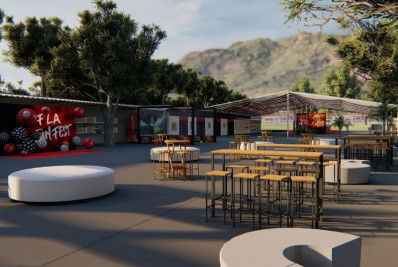 Com presença de Adílio e Mozer, Flamengo realiza Fan Fest na sede do remo para transmissão do Mundial de Clubes