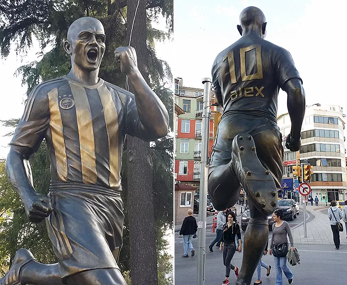 Estádio de Alex em frente ao estádio do Fenerbahçe - Márcio Iannaca