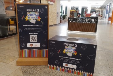 Shoppings em São Gonçalo realizam campanha solidária de Volta às Aulas