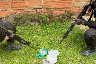 Homem é preso com drogas em Guapimirim