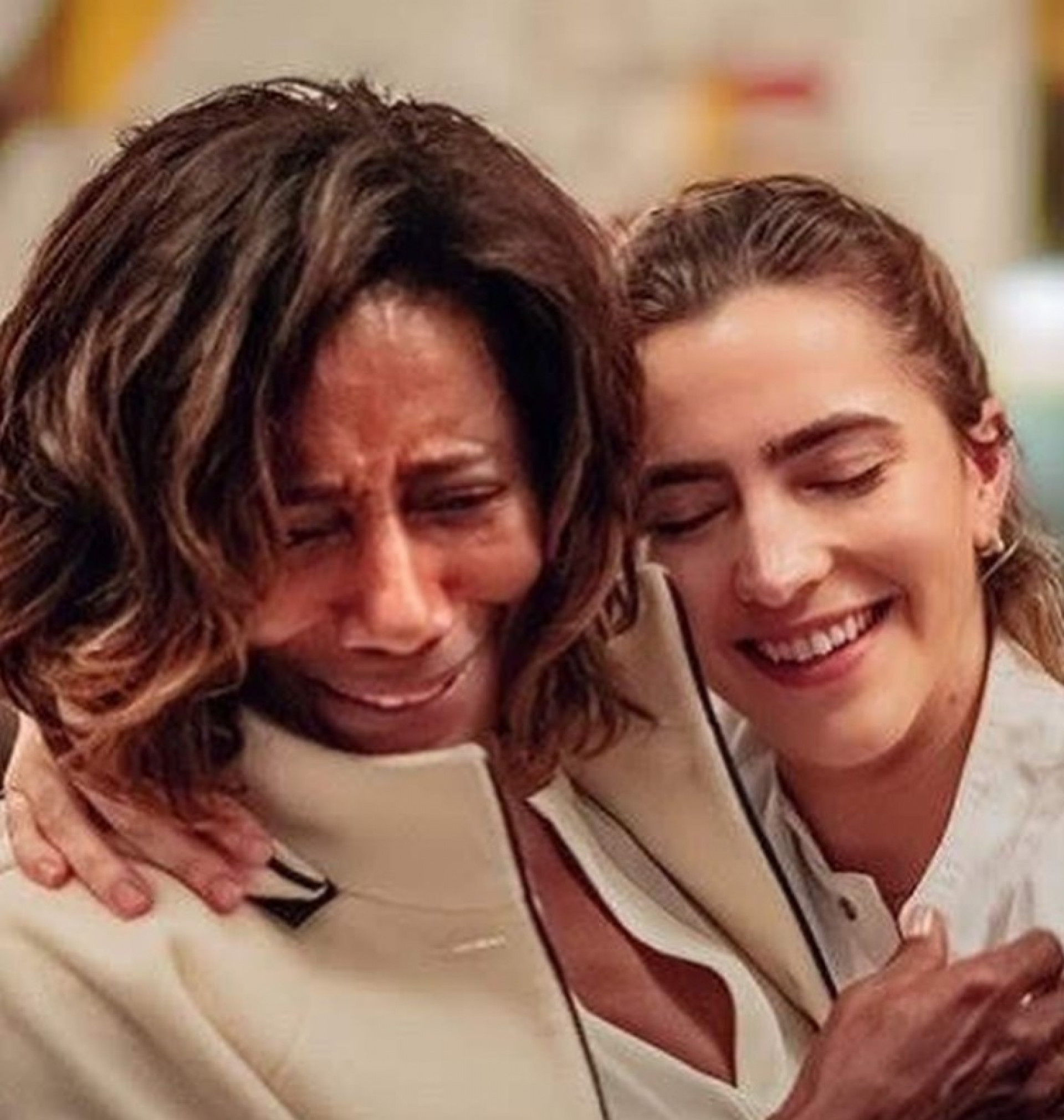 Glória Maria e a afilhada, Júlia Chaloub  - Reprodução/Instagram