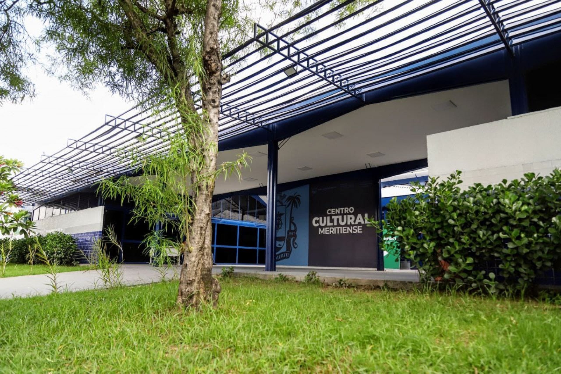 O Centro Cultural Meritiense, no bairro Jardim Meriti - Divulgação / PMSJM