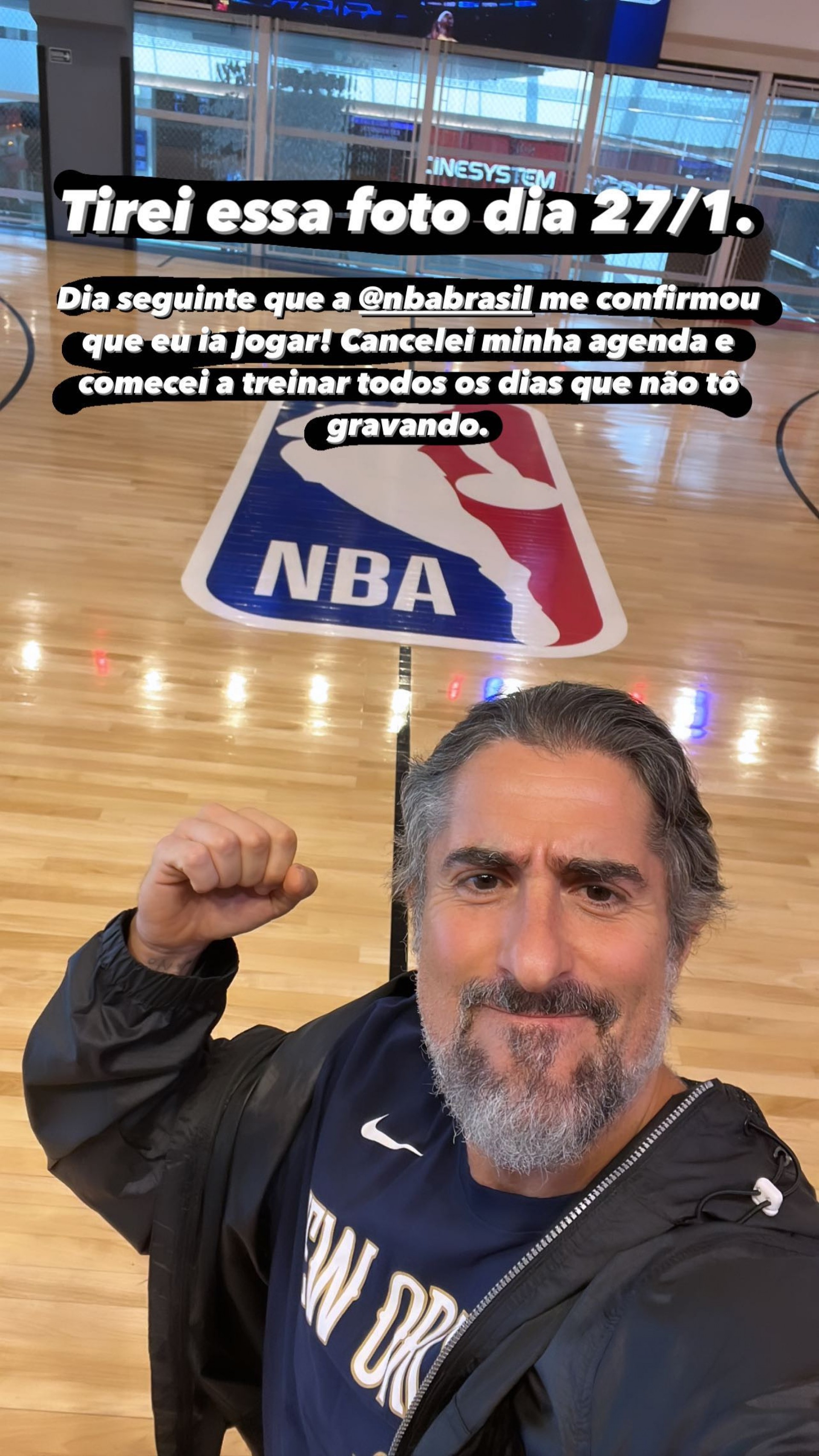 Marcos Mion é confirmado em Jogo das Estrelas da NBA, nos Estados Unidos - Reprodução/Instagram