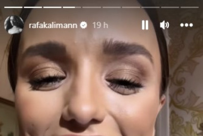 Em bastidores de gravação, Rafa Kalimann mostra truque de Cleo para driblar o calor