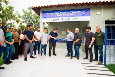 Nova unidade da ESF Saco da Prata é inaugurada pela prefeitura
