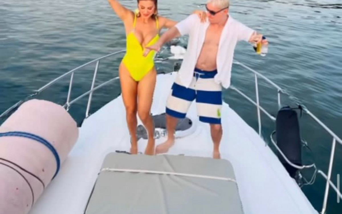 Deborah Albuquerque e Bruno Salom&atilde;o