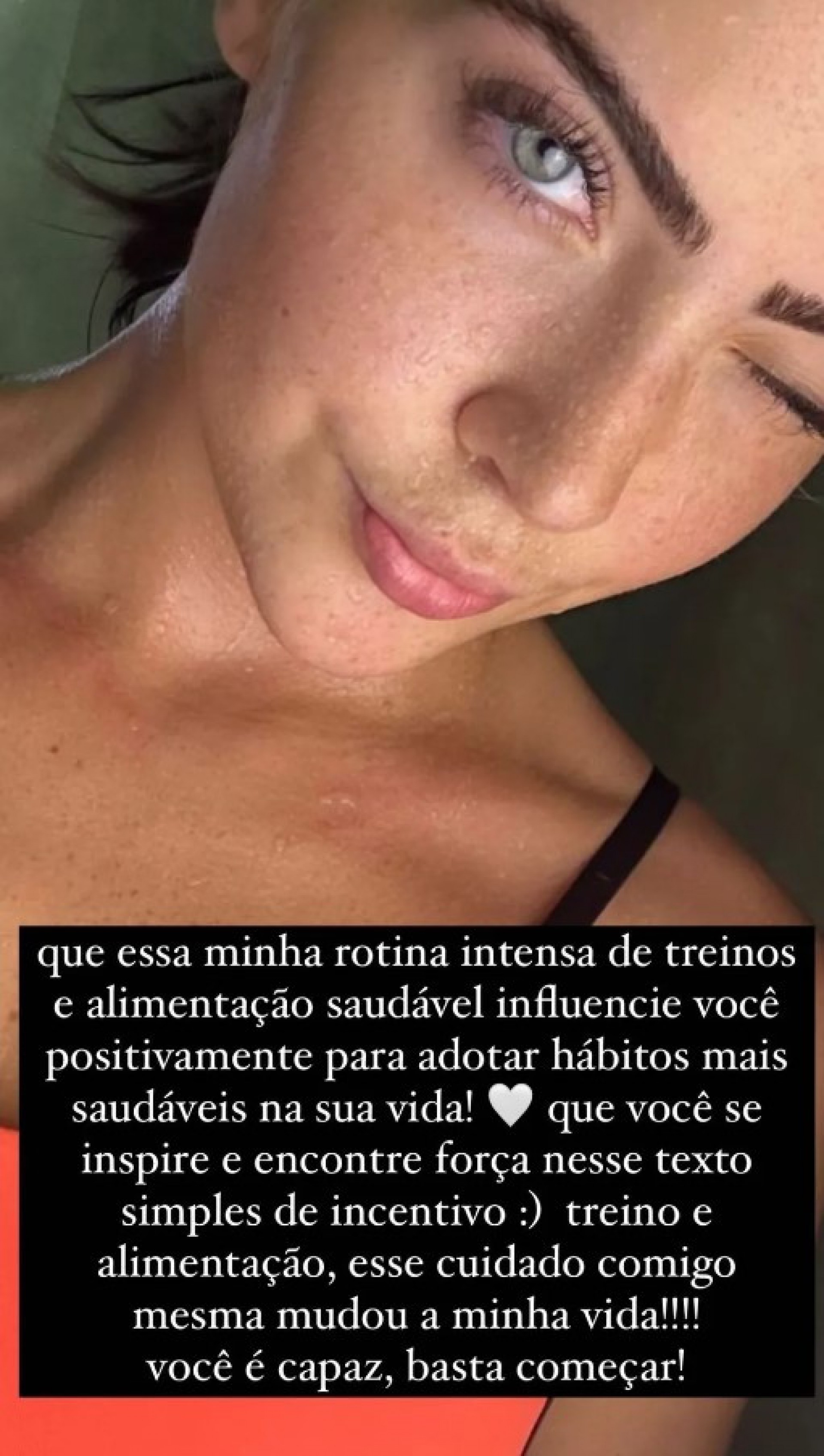 Jade Picon reflete sobre vida saudÃ¡vel - ReproduÃ§Ã£o/Instagram